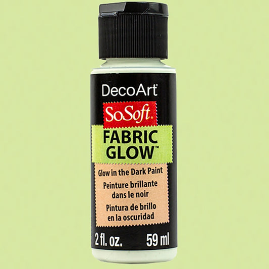 Glow-In-The-Dark-DSS111-DecoArt-SoSoft-Fabric-Paint