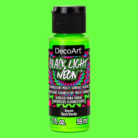 Green-BLN04-decoart-black-light-neon