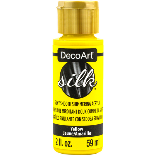 Yellow-DSK05-DecoArt-Silk-Acrylic-Paint-59ml