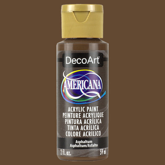 Asphaltum DA180 - DecoArt Americana Acrylics 59ml