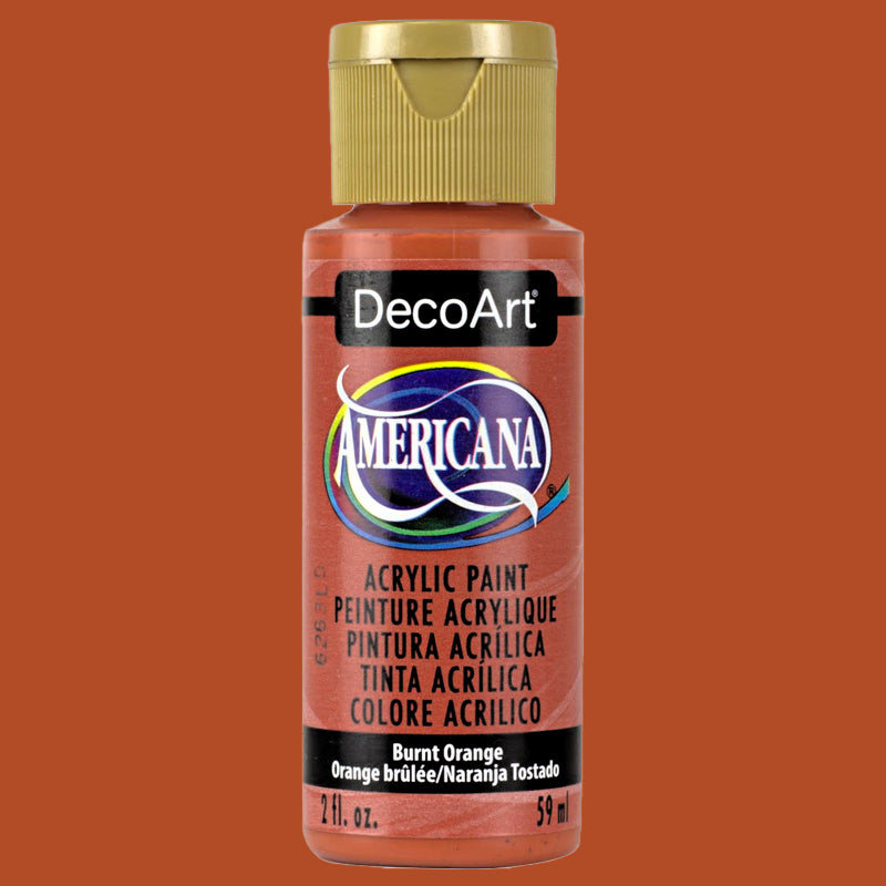 Burnt Orange DA016 - DecoArt Americana Acrylics 59ml