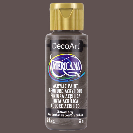 Charcoal Grey DAO88 - DecoArt Americana Acrylics 59ml