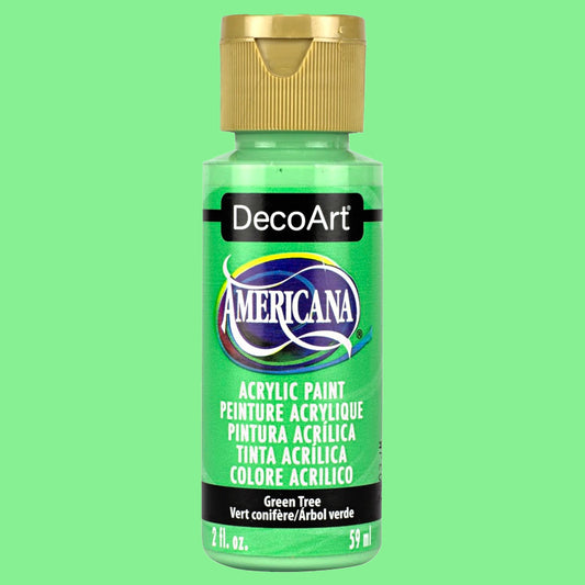 Green Tree DA349 - DecoArt Americana Acrylics 59ml