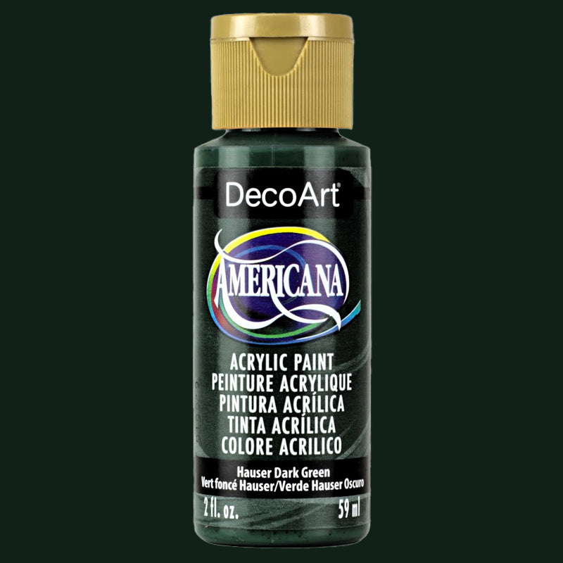 Hauser Dark Green DA133 - DecoArt Americana Acrylics 59ml