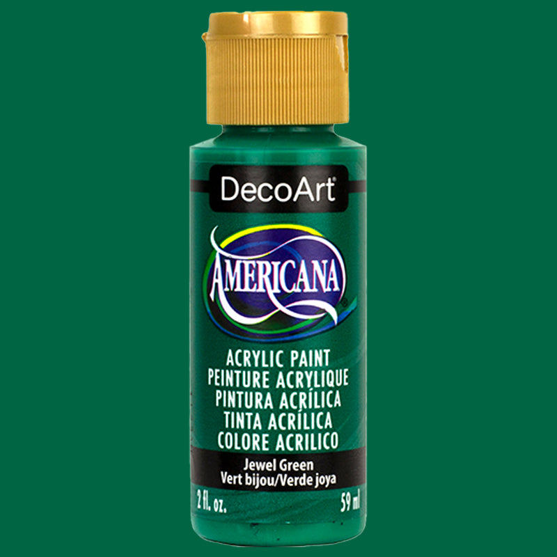 Jewel Green DA393 - DecoArt Americana Acrylics 59ml