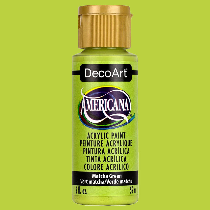 Matcha Green DA386 - DecoArt Americana Acrylics 59ml