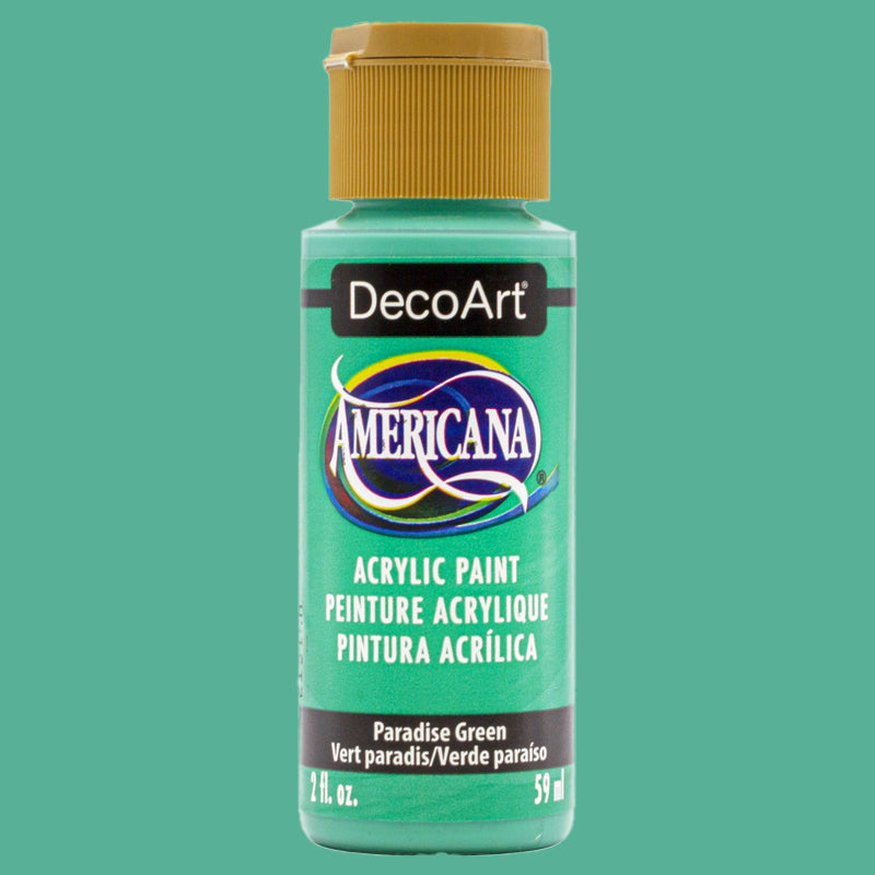 Paradise Green DA414 - DecoArt Americana Acrylics 59ml