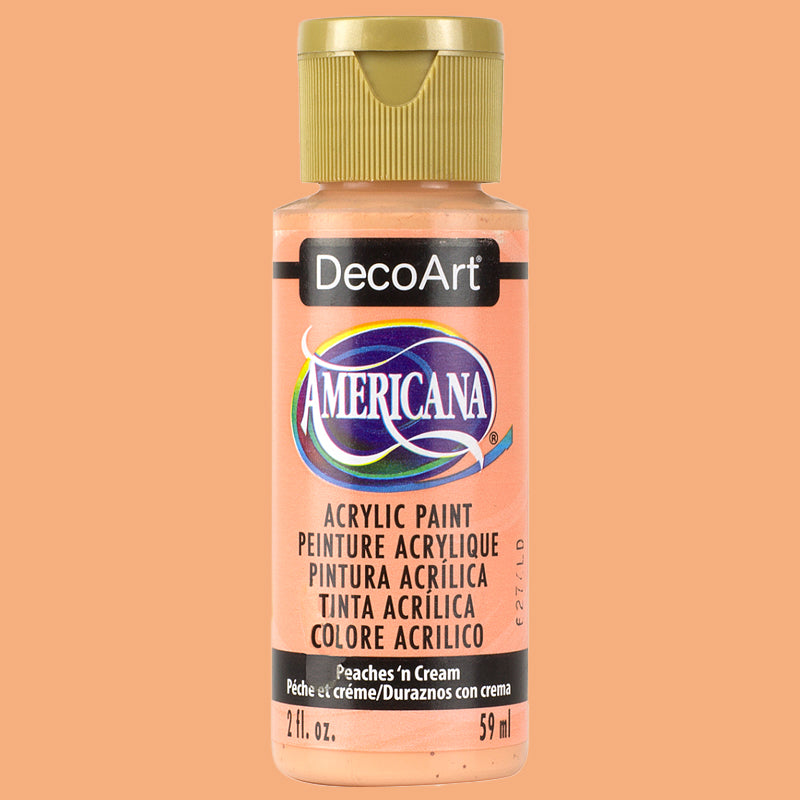 Peaches n Cream DA023 - DecoArt Americana Acrylics 59ml