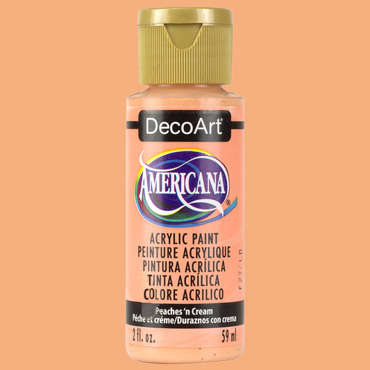 Peaches n Cream DA023 - DecoArt Americana Acrylics 59ml