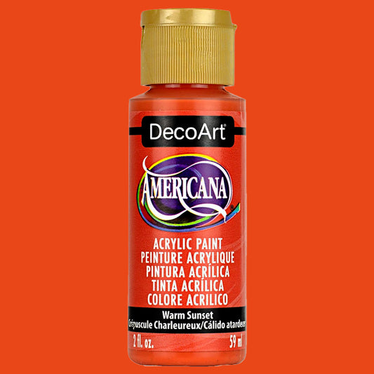 Warm Sunset DA385- DecoArt Americana Acrylics 59ml