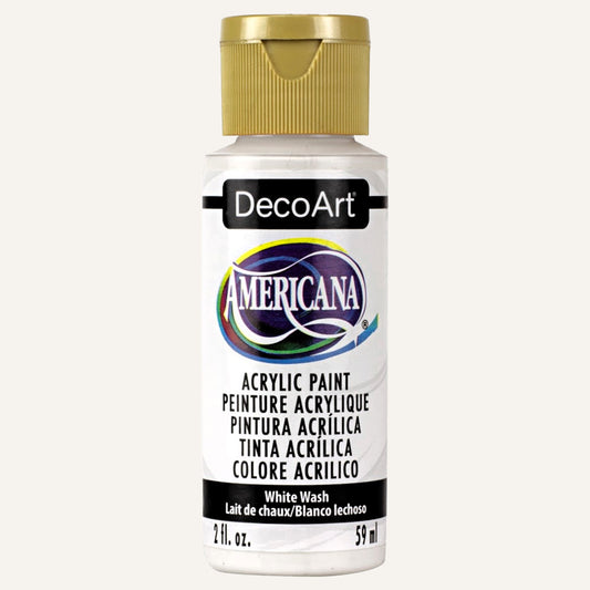 White Wash DAO2 - DecoArt Americana Acrylics 59ml